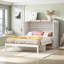 Armoire lit escamotable Murphy avec tiroirs et décor en rotin-685052660-678868698
