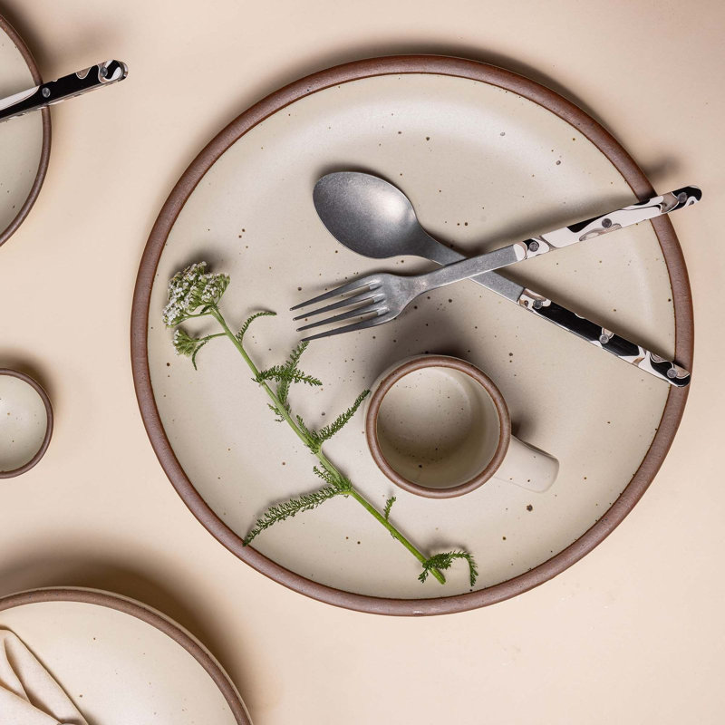Dinner Plate - Set of 4, Cream