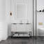 Meuble-lavabo autoportant avec lavabo en résine-947380218