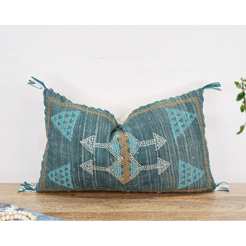 Chanc Embroidered Cotton Pillow Cover