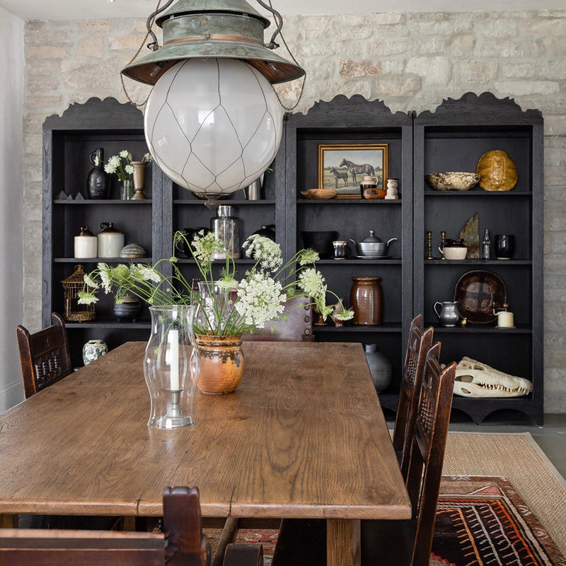 Flourish Solid Wood Bookcase