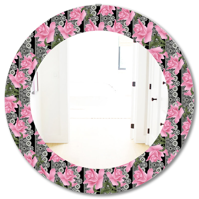 Miroir d'appoint Blossom, H 31,5 po x l po