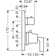 AXOR Citterio Thermostatic Trim With Volume Control Valve Trim Only