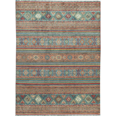 Afghan One-of-a-Kind 9'10" X 13' Area Rug