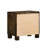 2 Drawers MDF Nightstand