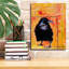 «Epic Graffiti», art mural sur toile «Watch And Learn» par Pat Saunders-White, 12 po x 16 po-1830760128