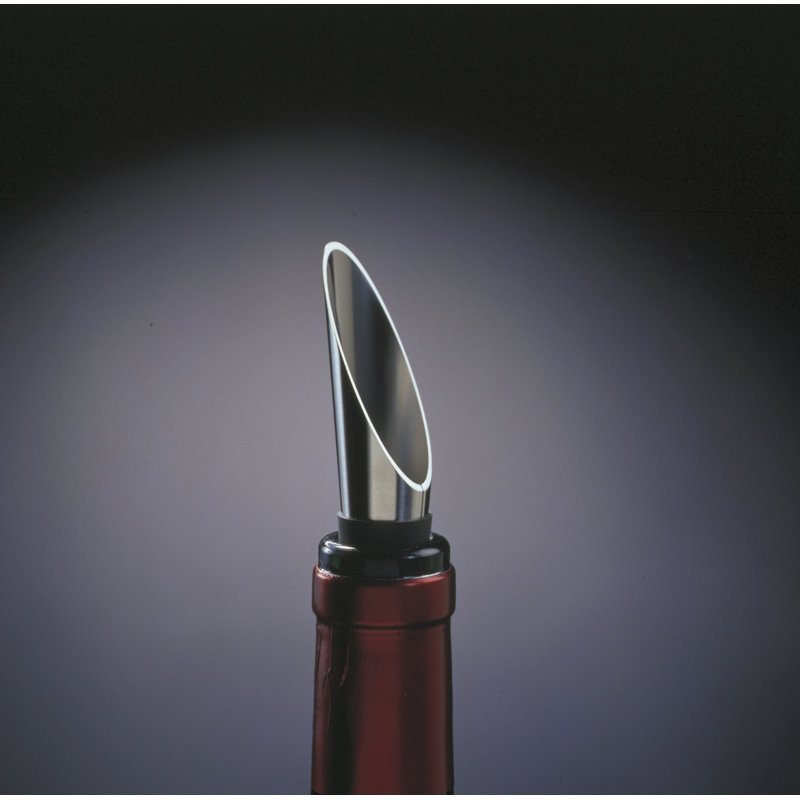 Verseur à vin Grand Cru Barware, noir / acier, H: 3,1 po
