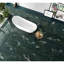 Carrelage naturel poli en marbre naturel 12 x 24 po, pierre naturelle, marbre véritable, pour mur et plancher, 1 boîte de 4 pièces
