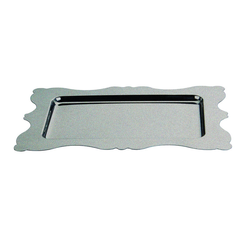 Dolce Vita Stainless Steel Tray, Pewter