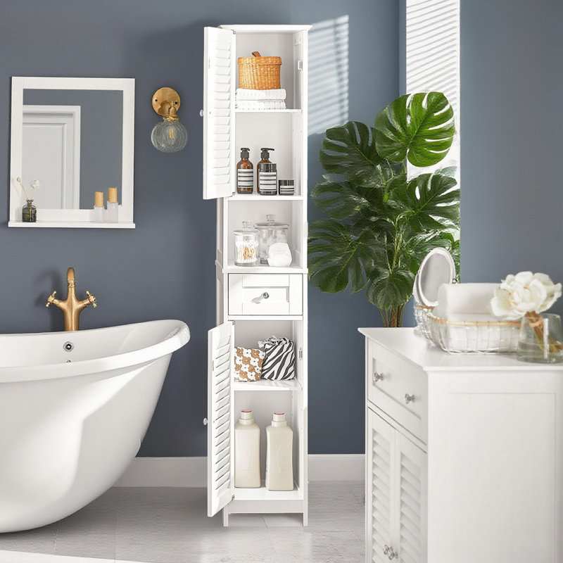 Lyonsdale Linen Cabinet, White