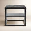 Table de bout Ken Charred