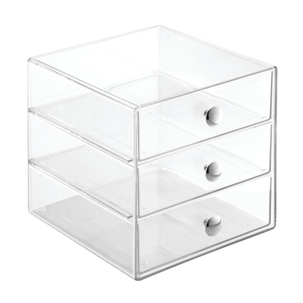 Transparent Desk Acrylic Storage Box Drawer Organizers Jewelry