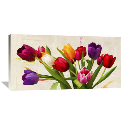 Bouquet dEte by Teo Rizzardi Painting Print on Wrapped Canvas
