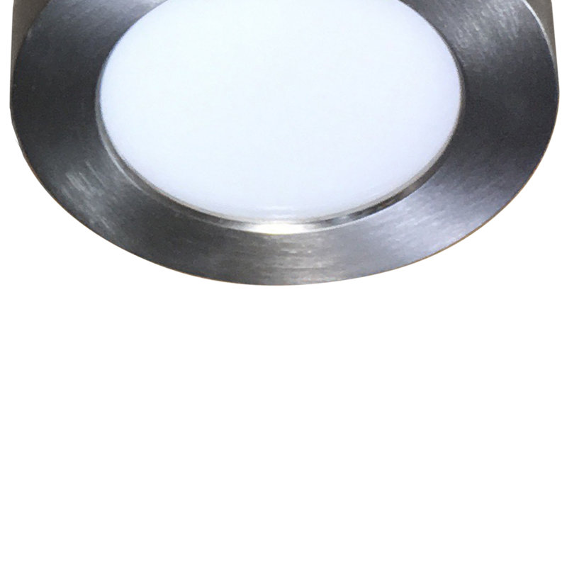 Plafonnier encastré 1 lumière à del à cercle simple 6 po Kintzel