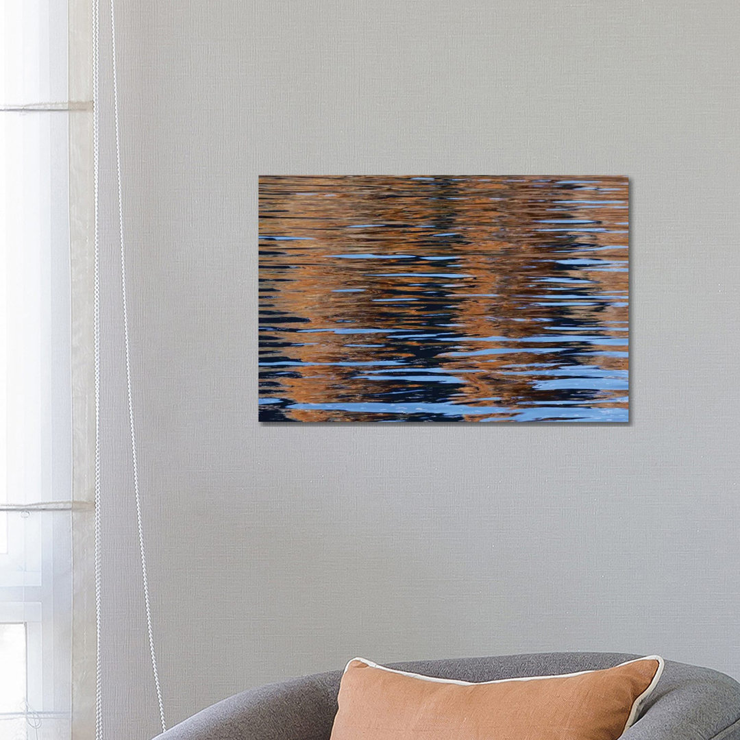 Usa, California, Sierra Nevada Range. Bishop Creek Reflects Autumn Colors. by Jaynes Gallery - Wrapped Canvas Gallery-Wrapped Canvas Giclée