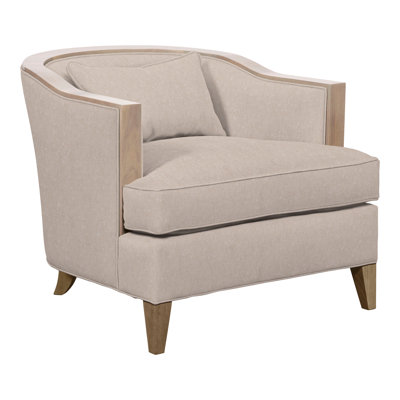 Fauteuil demi-tonneau de 32,5 po Thom Filicia Home