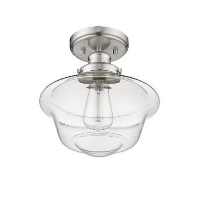 Doon Glass Semi Flush Mount