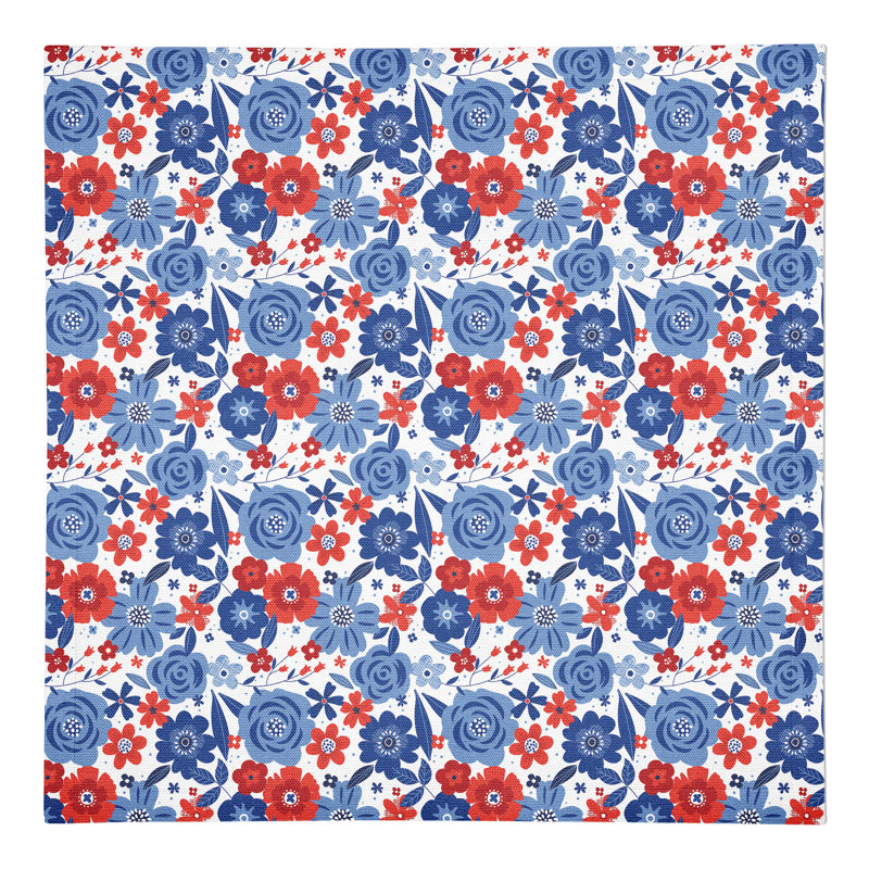 Kassadie Cotton Floral Square Napkin
