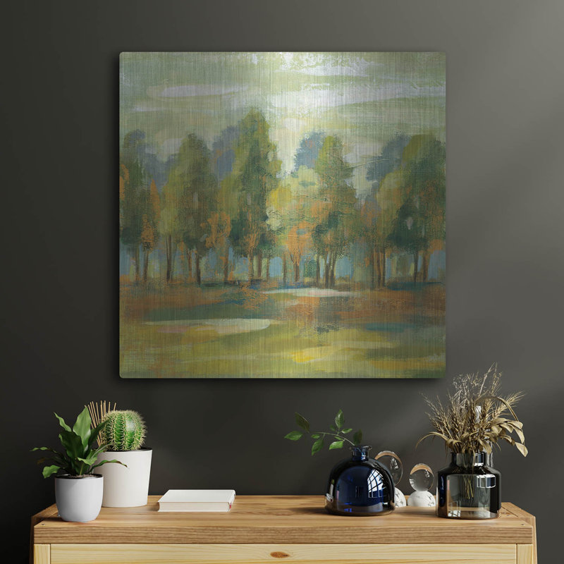 " Forest I " by Silvia Vassileva, 24" H x 24" W