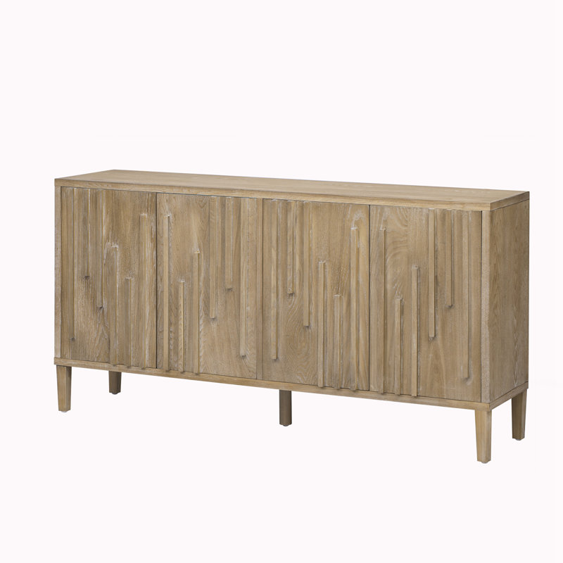 Buffet avec rangement, Naturel