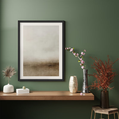 Framed Wall Art Abstract Print for Modern Home Decor