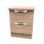 Bhodhini 2 Drawer Bedside Cabinet (Ready Assembled)-1302274292
