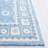 Ebony Hand Tufted Wool/Cotton Southwestern Rug in Blue/Ivory-113063423