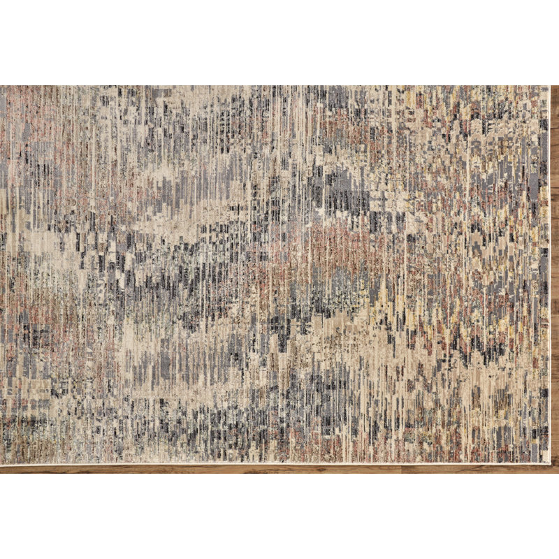 Ambroise Abstract Indoor Rug, Runner 2'6" x 7'7"