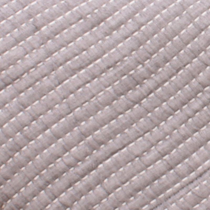 Cotton No Pattern Bedspread, Grey