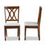 Side chair Set of Solid Wood