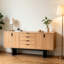 Armoire de vestibule de style Wabi-Sabi-1228479296