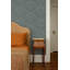 Shadow Leaf Damask - Pewter Blue Wallpaper