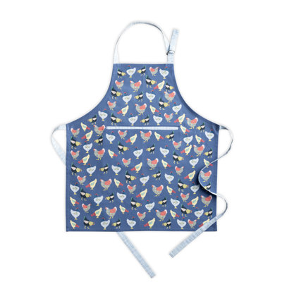 Maison d'Hermine Picoti 100% Cotton Everyday Apron - 27.5" x 31.5"