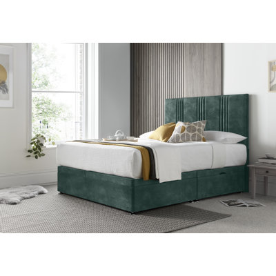 New Empire Conistan Divan Ottoman with Floor Standing Headboard 
