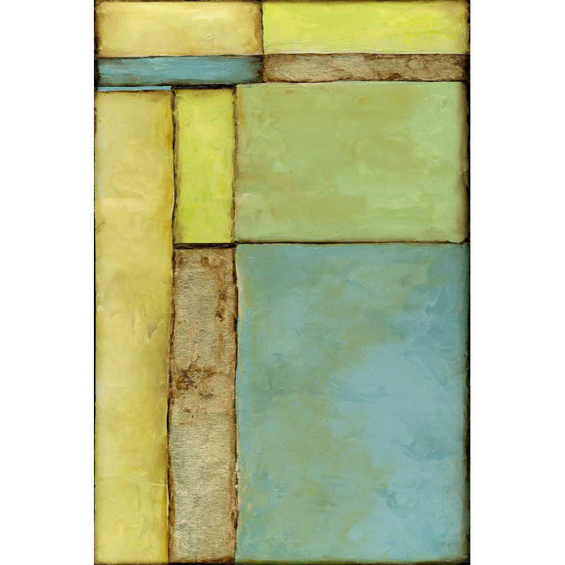 Stained Glass Window VI by Jennifer Goldberger - Wrapped Canvas Art Prints, 46cm H x 30cm W x 3.8cm D