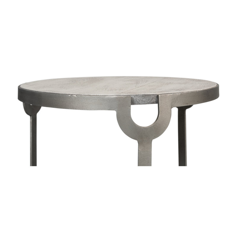 Phin Solid Wood Top End Table