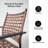 Rectangular 6 - Person 65'' L Outdoor Dining Set