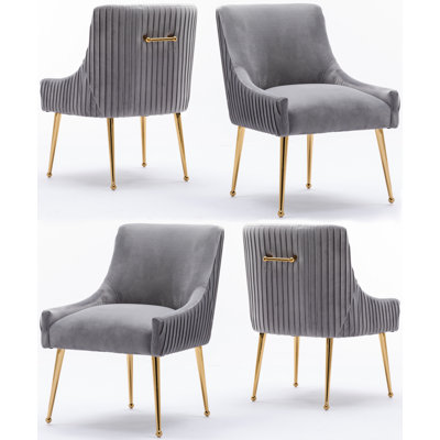 Baudel Velvet Side Chair