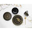 MANDALA GOLD Piece Stoneware Dinnerware Set - Service for 2