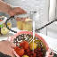 Robinet d'évier de cuisine à poignée simple extractible-69221899