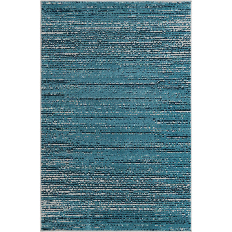 Abstract Indoor Rug, Rectangle 4' x 6'