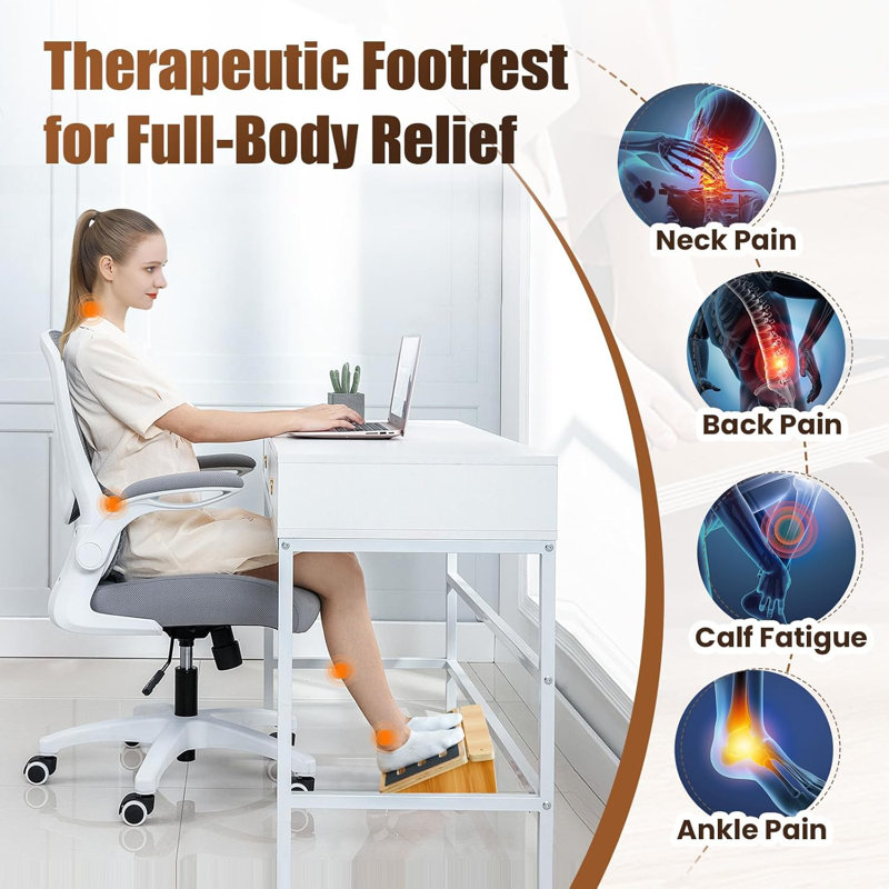 Repose-pieds ergonomique, repose-pieds sous le bureau