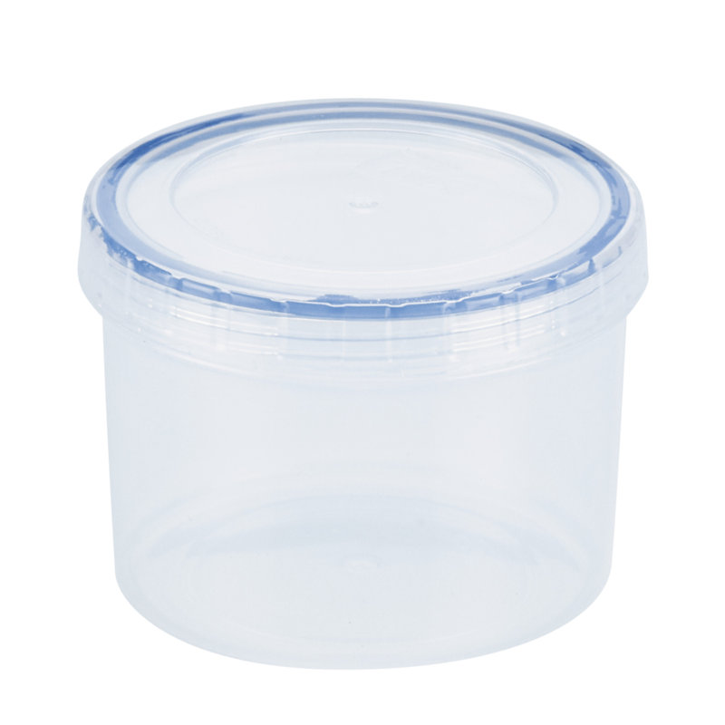 Clear BPA-Free Plastic Food Storage Containers Set of 6
