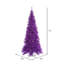 Arbre de noël artificiel 7,5' avec un pied Purple Fir