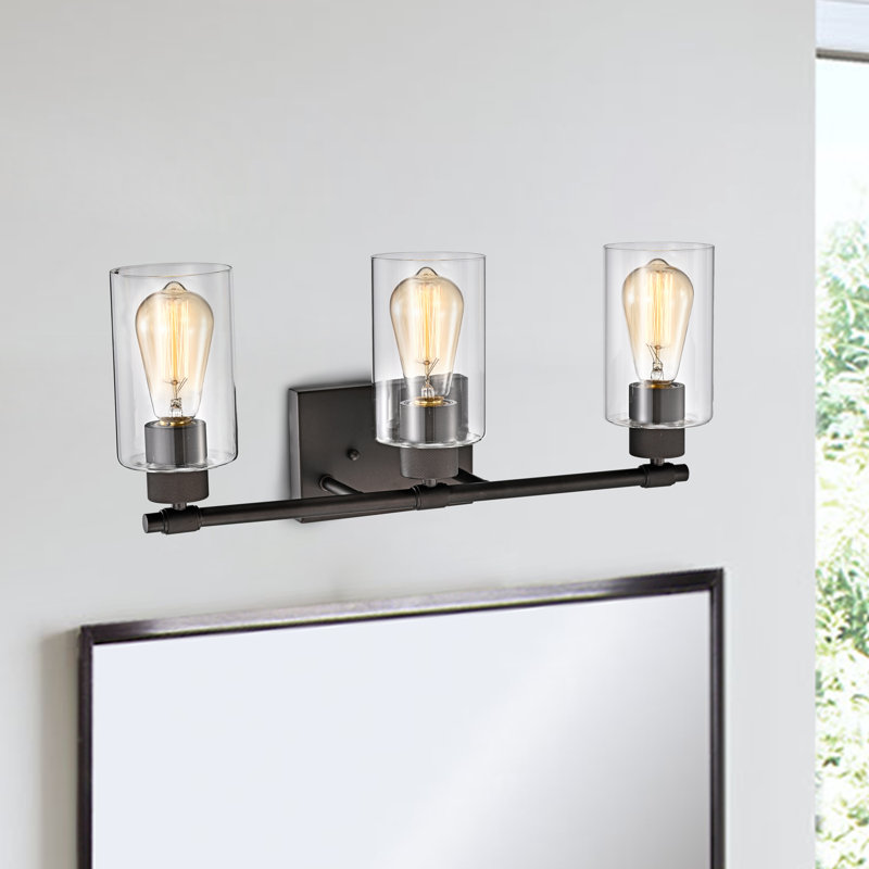 Bowerman 3 - Light Vanity Light, Rubbed Bronze