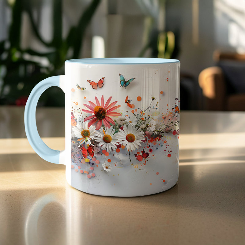 Mug, Light Blue