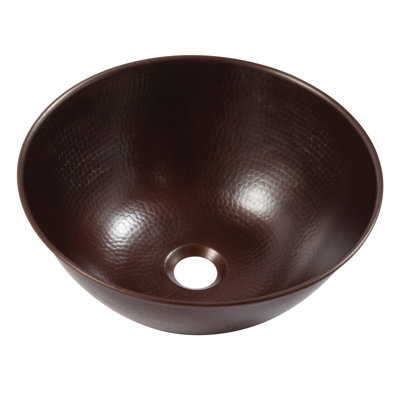Hubble 14" Vessel Bathroom Sink in Copper