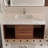 Wall Mounted Bathroom Vanities with Ceramic Sink, 2 Drawers and 2 Storage Spaces-558076239