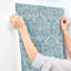 Papier peint Laurel Damask-66285104