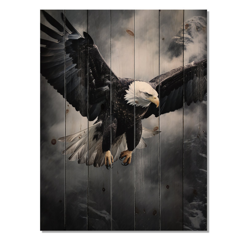Bertille - Animaux, reproduction sur bois de pin naturel, H 44 po x l 34 po